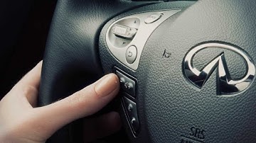 2013 Infiniti FX  Steering Wheel Audio Controls