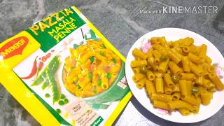 Maggi Pazzta Masala Penne Recipe - Instant Maggi Pazzta Recipe in 5 minutes