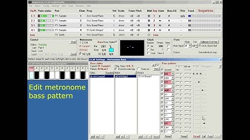 Sequetron 13.20 - Metronome/Parts test snippets
