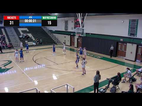 JB Girls' Jr. High Basketball vs Waynesboro 2/6