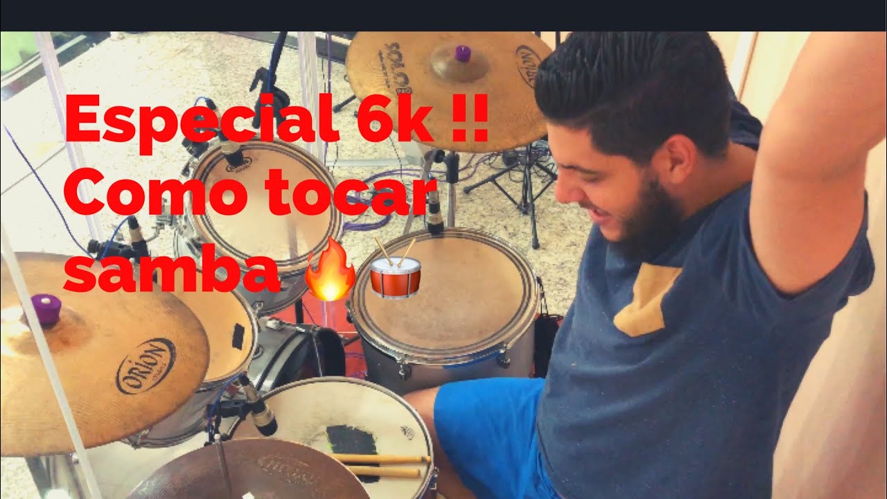 Como Tocar Samba Na Bateria | Ritmos Que Todo Bom Baterista Deve Saber