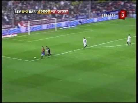 FC Barcelona - All Goals Scored In La Liga 2008/2009 First Part Of The Season (59 Goals)
