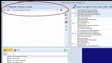 02 Creating a basic Agenda