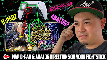 Map D-Pad & Analog Directions on your Fightstick with GP2040-CE - Dual Directional Input Tutorial