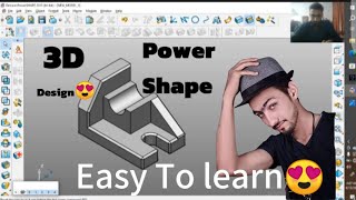 Power Shape Tutorial No 9 | Delcam Practice In Power Shape 2015 | Urdu Hindi Language | #subscribe