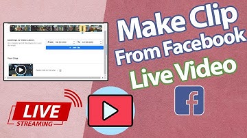 how to make clip from Facebook live video | Create clips from fb live video | F HOQUE|