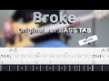 [Samm Henshaw] Broke Bass Cover (+Original ver. BASS TAB)