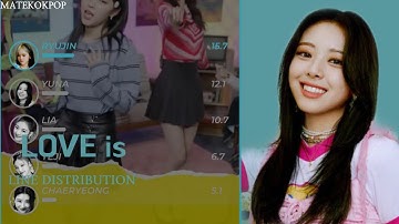 ITZY - LOVE is (Line Distribution) [Vertical Video]