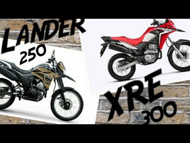 NH 300 x XRE 300 x Lander 250: o que saber na hora de comprar? - MOTOO