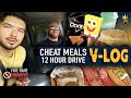 Cheat Meals during 12 Hour Drive w/ Ethan Page & Josh Alexander