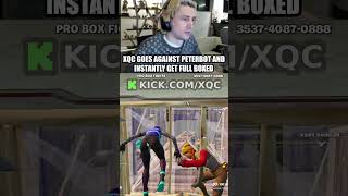 XQC Goes Against Fortnite's Best Player 'Peterbot' And Instantly Gets Full Boxed