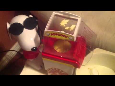 Snoopy Popcorn Machine Youtube