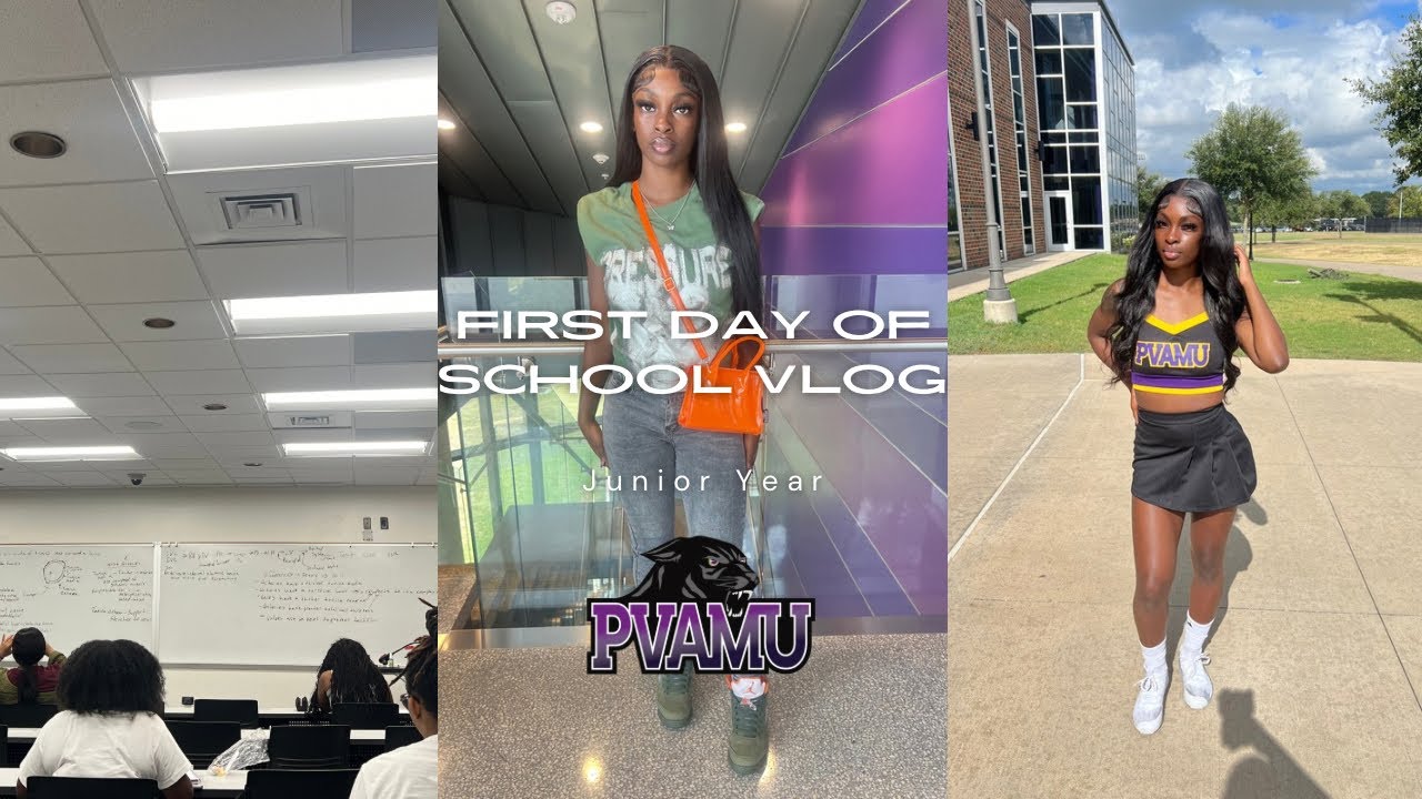 Junior Year First Day Of School Vlog At PVAMU - YouTube