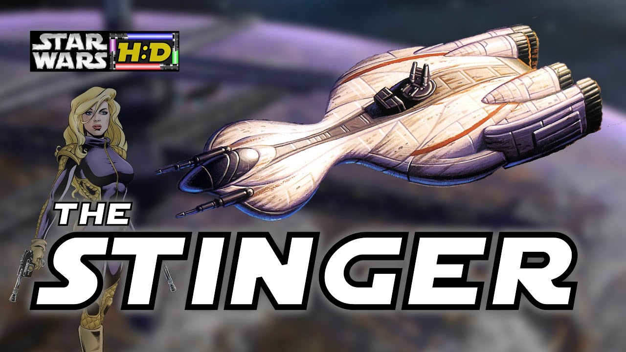 THE STINGER - Guri's starship-Shadows of the Empire |Star Wars