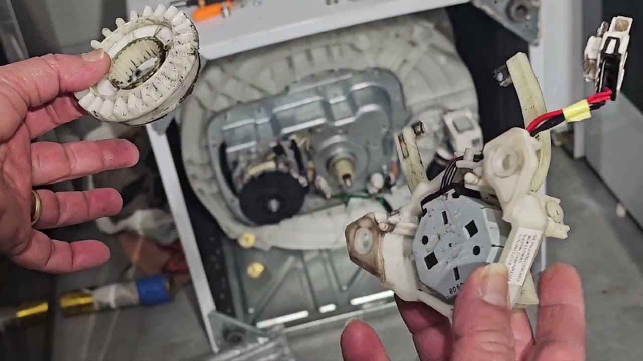 كيفية اصلاح غساله جينرال أليكترك  تعمل وتتوقف  / how to fix GE washer that randomly stops