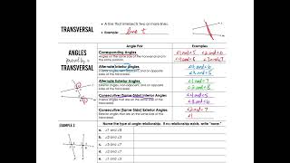 CP Geometry Notes 3 1