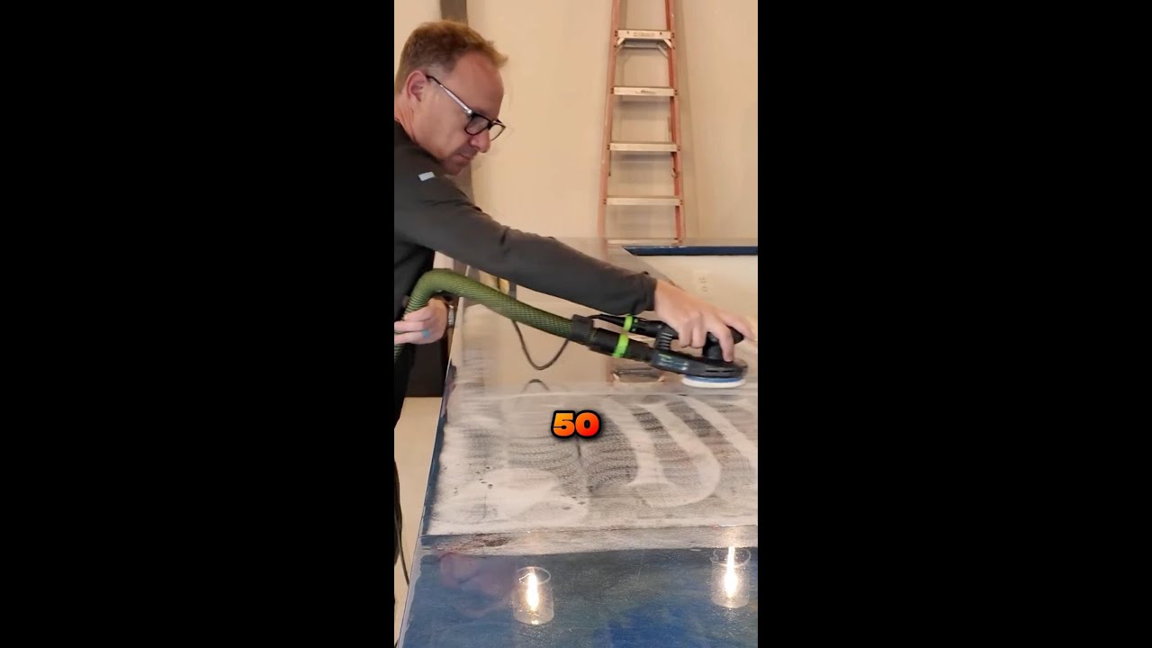 Countertop Pour: Sanding, Prep, and Epoxy Resin Tips!