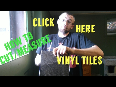 Como medir e cortar Vinyl Tiles