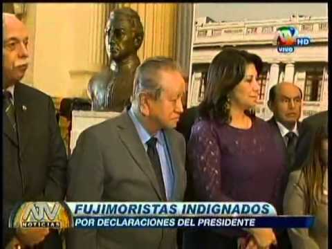 Fujimoristas indignados con presidente Ollanta Humala parlamentarios gobierno de navarra