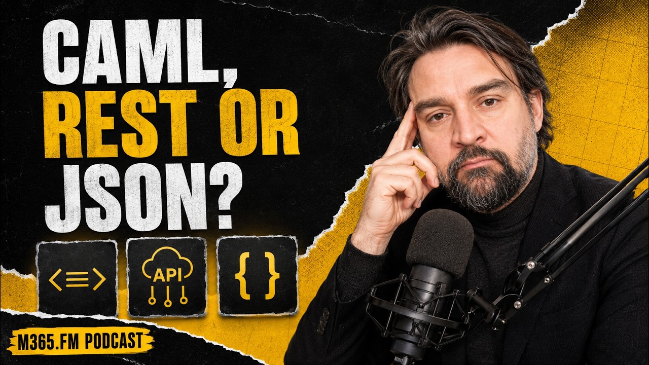CAML vs REST vs JSON in Microsoft Lists: How to Choose the Right Tool for Performance, Integratio...