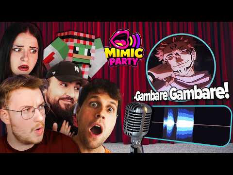 WHO does THE best IMPRESSION? | MIMIC PARTY