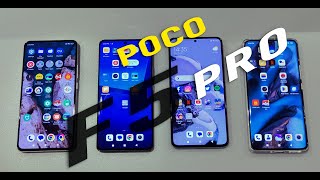 Poco F5 Pro vs Xiaomi 12T Pro vs Xiaomi 13 Pro vs Xiaomi 12 Pro