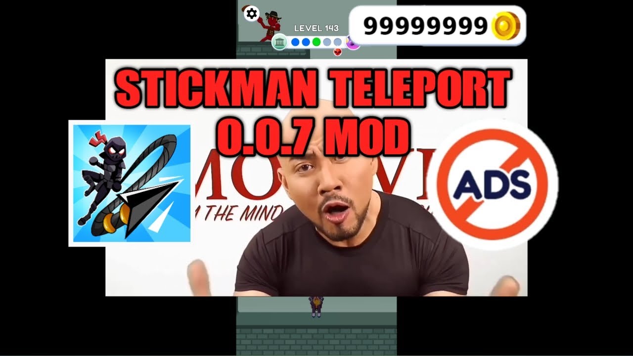 stickman teleport mod apk 0.0.7 unlimited money Terbaru Android | Download stickman teleport mod apk