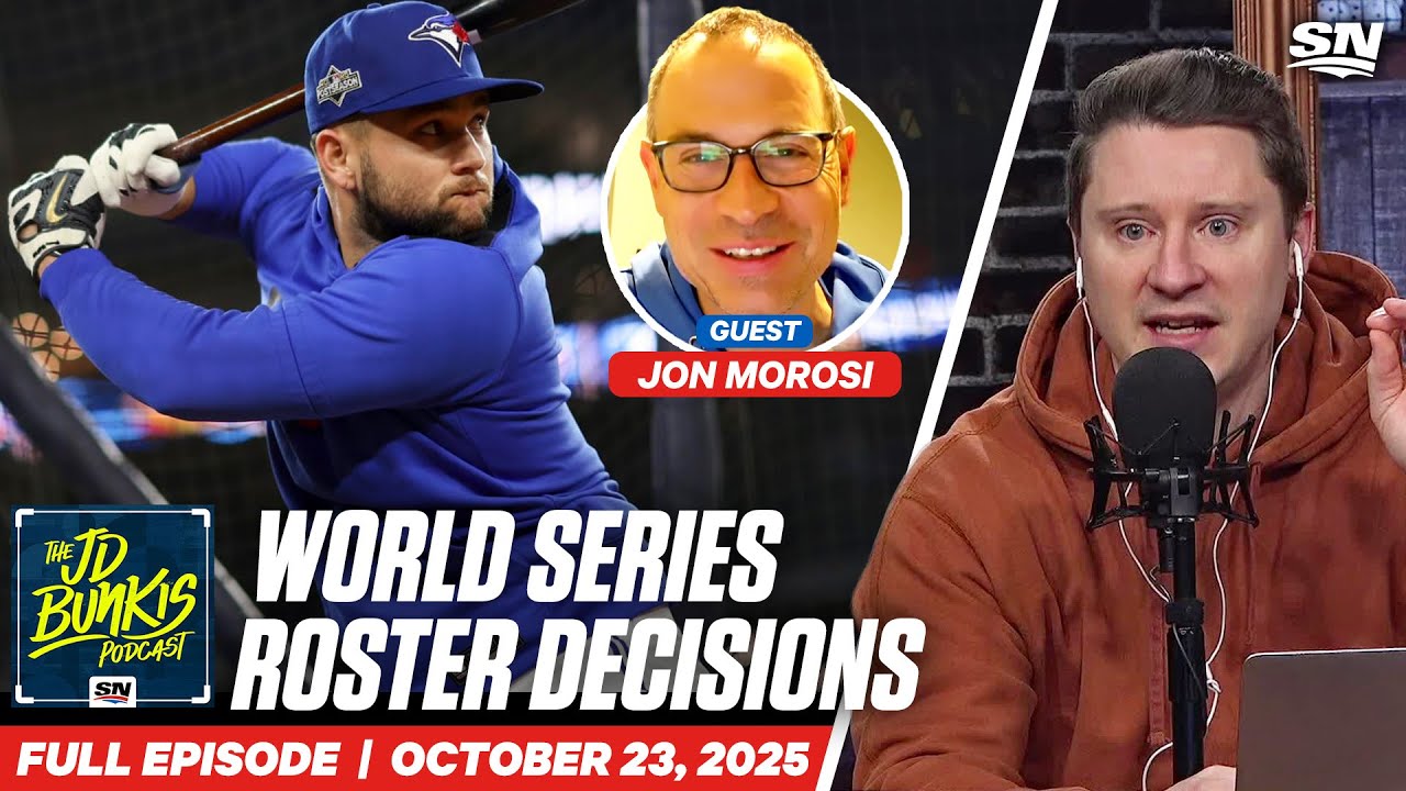 Blue Jays World Series Roster Decisions | JD Bunkis Podcast