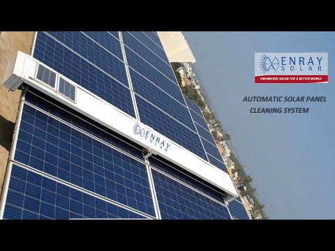 Automatic Solar Panel Cleaning System - Enray Solar