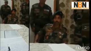 Indian Army attitude || Army officer's warning to police||