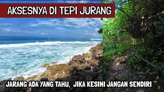 Pantai Tebing Pasir Putih Yang Aksesnya Ditepi Jurang Di Uluwatu Bali2026