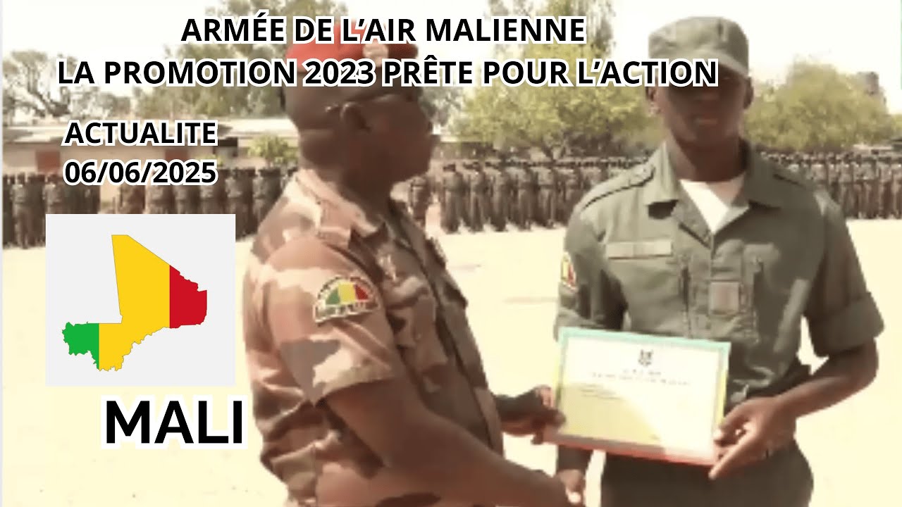 Mali  : 490 nouveaux soldats de l'Armée de  l’air renforcent les FAMa