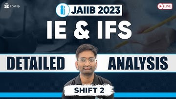 🔴JAIIB Exam 2023 Analysis | JAIIB 2023 Shift 2 Answer Key Analysis |JAIIB Question Paper & Solution