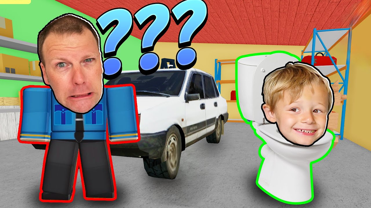 FORKLÆDT som SKIBIDI TOILET *GEMMELEG*?! Dansk ROBLOX Hide & Seek Transform