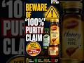 FSSAI Orders Dabur to Stop ‘100%’ Claims | What It Actually Means | #shorts