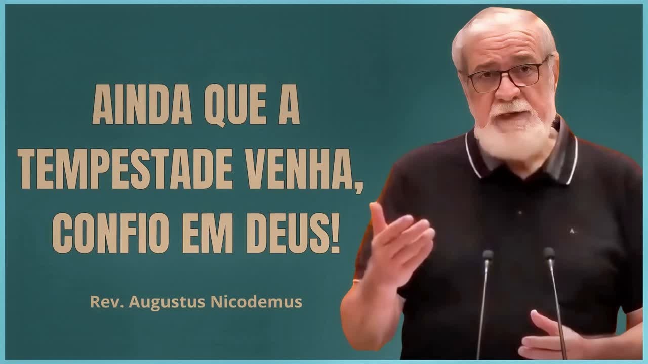 AINDA QUE A DIFICULDADE CHEGUE, DEUS É FIEL | AUGUSTUS NICODEMOS