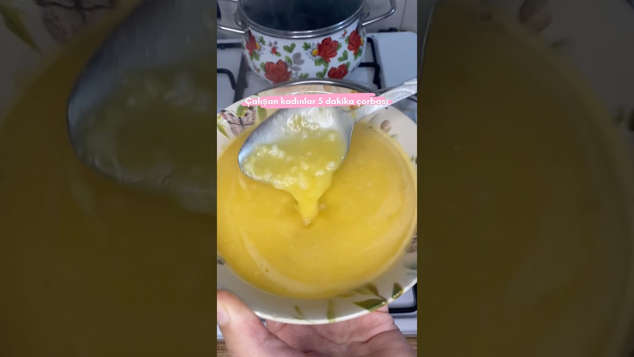 En Kolay Ezogelin Çorbası! Lezzeti Şahane 🍲#shorts