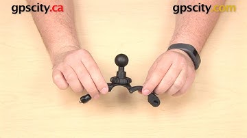 RAM 1" Ball Mounting Base for Garmin VIRB Mounts: Assembly (RAM-B-202U-GA62)