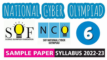 NCO Cyber Olympiad Class 6 Sample Paper 2022-23