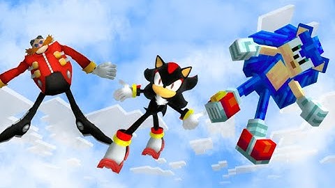 Minecraft Sonic Ragdolls Physics (GMOD) part 3