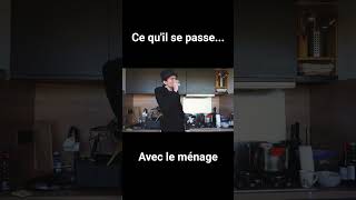 Ce qu'il se passe...Avec le ménage [Extrait]#humour #drole #menage #reelsfrance #marypoppins #fun