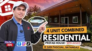 4 Prefab Units Turned Into 1 Dream Home! | Full Walkthrough San Pascual, Batangas