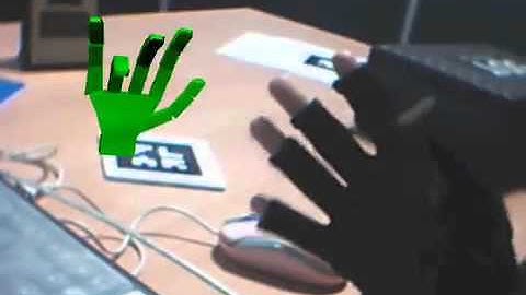 panda3d and dataglove AR