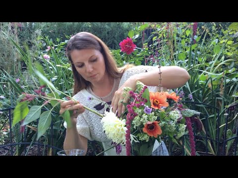 ? Growing Amaranth ~ Making Flower Arrangement ?