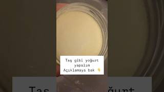 Taş Gi̇bi̇ Yoğurt 😋