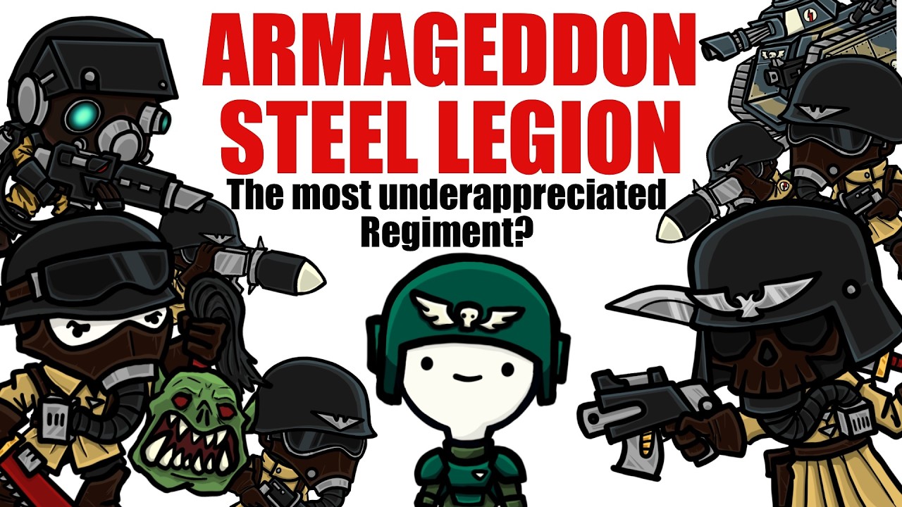 ARMAGEDDON STEEL LEGION: Better than Krieg | Warhammer 40k Lore