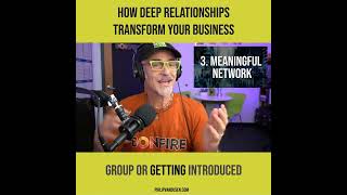 How Deep Relationships Transform Your Creative Career and Business
BONFIRE: https://philipvandusen.com/bonfire
WATCH THE LIVE STREAM: https://youtube.com/live/x1AFK2gLkGw
If you’re a creative entrepreneur and want to catapult your career and business to success fast, then join a mastermind group. Masterminds offer mentorship, community, accelerated learning, motivation, confidence and accountability.
The peer network you build in a mastermind becomes a profitable pipeline for new business through developing a meaningful network of strategic partners - broadening and strengthening your sales funnel.
In this short video I discuss one of the many reasons to join a mastermind community, key powers of the mastermind experience and how they can literally transform your business and change your life.
#graphicdesign #careeradvice #creativeprofessional #marketing
WEBSITE:
https://www.philipvandusen.com
THE BRAND•MUSE NEWSLETTER:
https://www.philipvandusen.com/muse
THE BRAND DESIGN MASTERS FACEBOOK GROUP:
https://www.facebook.com/groups/branddesignmasters/
BRAND STRATEGY 101 COURSE:
https://philipvandusen.com/bs101
CREATIVE PROFESSIONAL COACHING
https://philipvandusen.com/oneonone
BRAND CONSULTING
https://philipvandusen.com/brand-consulting
BRAND DESIGN MASTERS Podcast
https://podcast.branddesignmasters.com/subscribe
YOUTUBE:
https://www.youtube.com/c/philipvandusen
LINKEDIN:
https://www.linkedin.com/in/philipvandusen/
THREADS:
https://www.threads.net/@philipvandusen
FACEBOOK:
https://www.facebook.com/philip.vandusen
INSTAGRAM:
https://www.instagram.com/philipvandusen/
TWITTER:
https://twitter.com/philipvandusen
Philip VanDusen is the owner of Verhaal Brand Design, a brand strategy and design agency based in New Jersey. Philip is a highly accomplished creative executive and expert in brand strategy, graphic design, marketing and creative management. Philip provides design, branding, marketing, career and business advice to creative professionals, entrepreneurs and companies on building successful brands for themselves and the clients and customers they serve. How Deep Relationships Transform Your Creative Career and Business