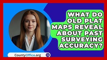 What Do Old Plat Maps Reveal About Past Surveying Accuracy? - CountyOffice.org