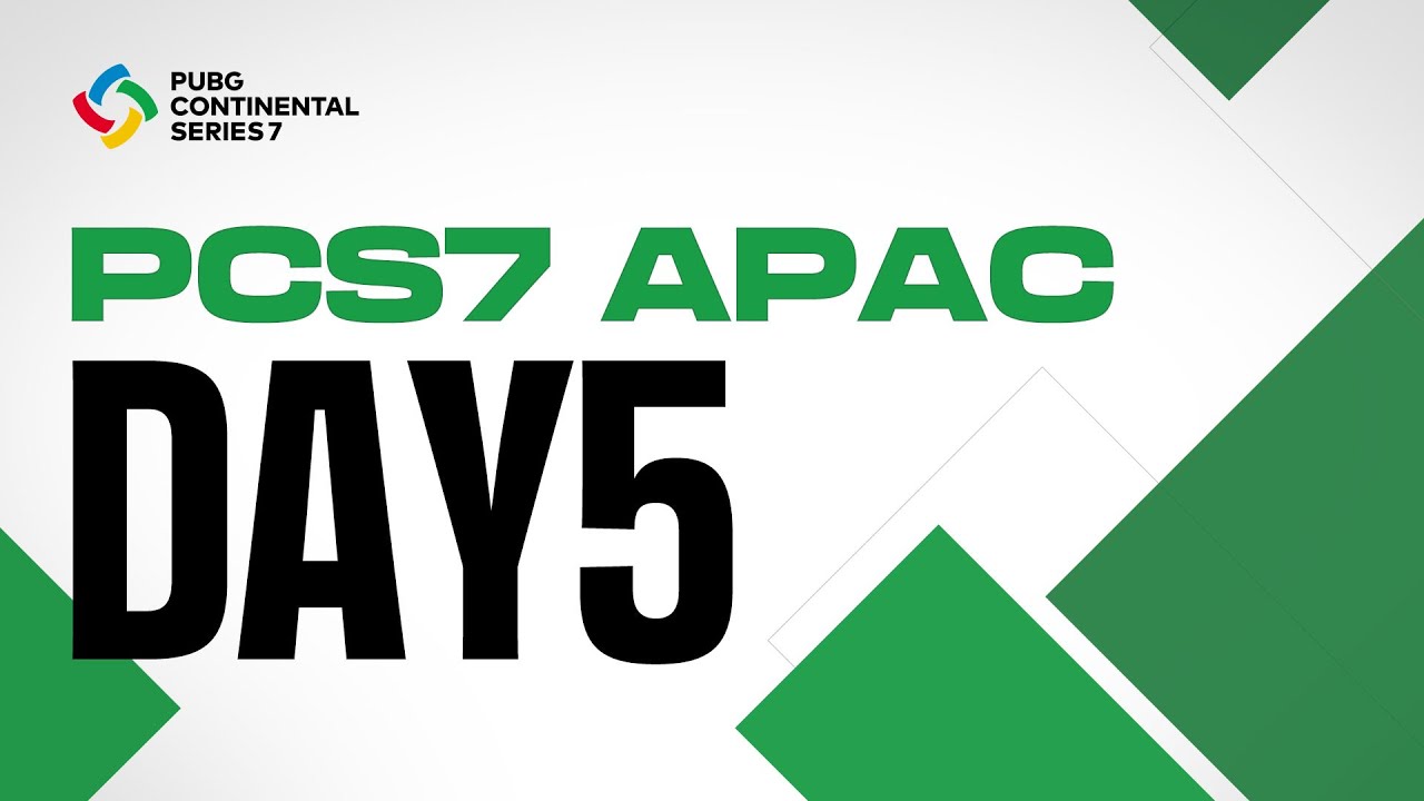 PUBG Continental Series 7: APAC | Day 5