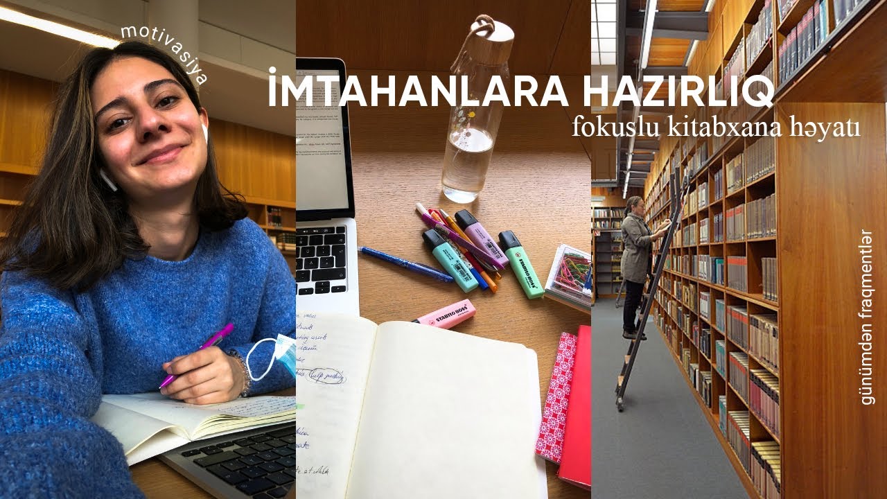Necə dərs oxuyuram? | Kitabxana həyatı